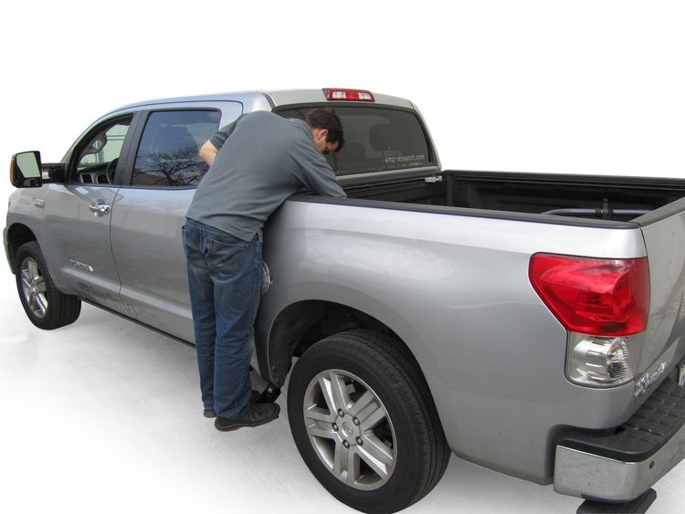 75405-01A BedStep-2 Side Bumper Step, Fits 2007-2021 Toyota Tundra, CrewMax