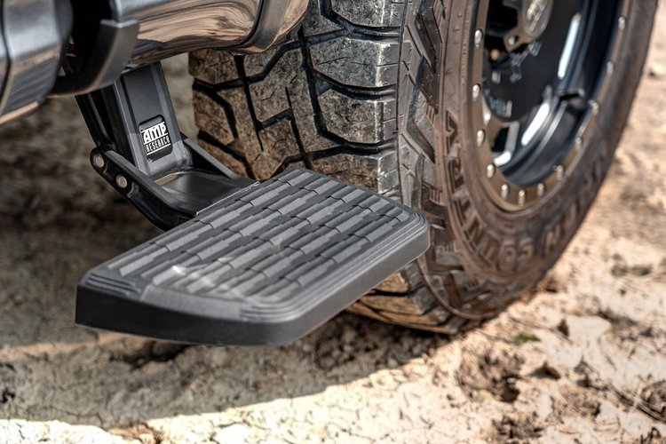 75412-01A BedStep-2 Side Bumper Step, Fits Select Ford F-150