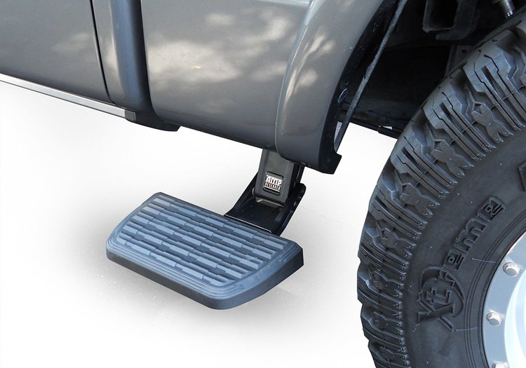 75419-01A BedStep-2 Side Bumper Step, Fits 2019-2022 Ram 3500, Dually, 8 ft. bed