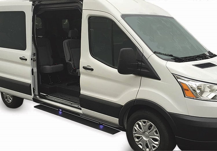 76263-01A PowerStep Automatic Running Boards, Fits 2007-2018 Mercedes-Benz Sprinter