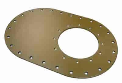 Blank Al 6x10 Plate w/4-12 OffSet