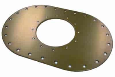 Blank Al 6x10 Plate w/4-12 Center