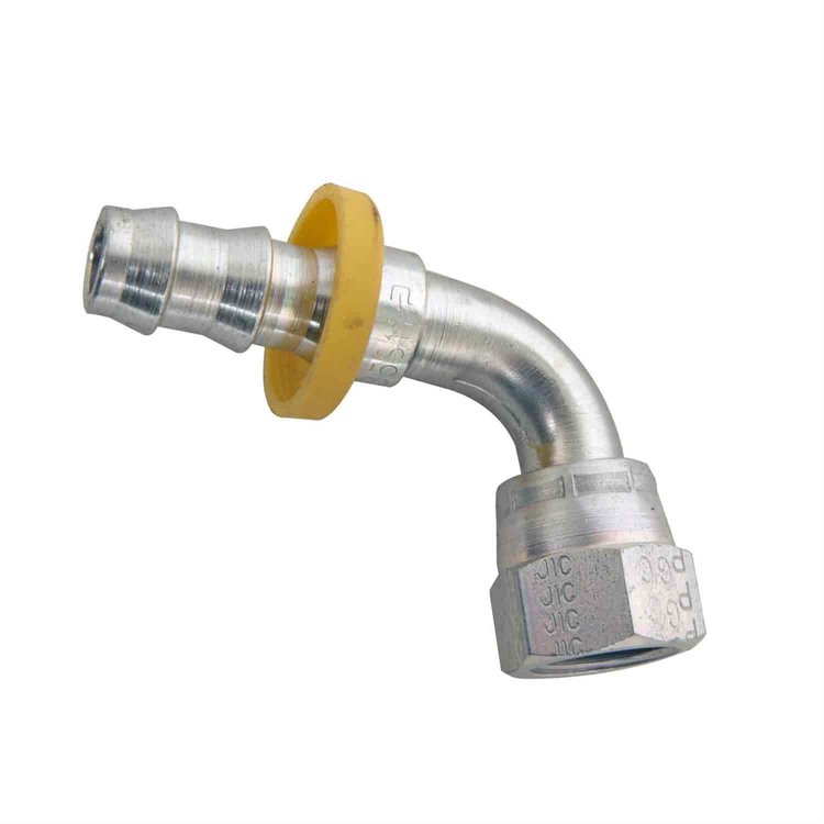 Hose End 5/8 id -10 90deg