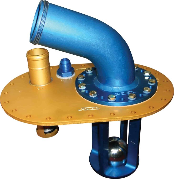NASCAR Ball Valve on TF464 Plate