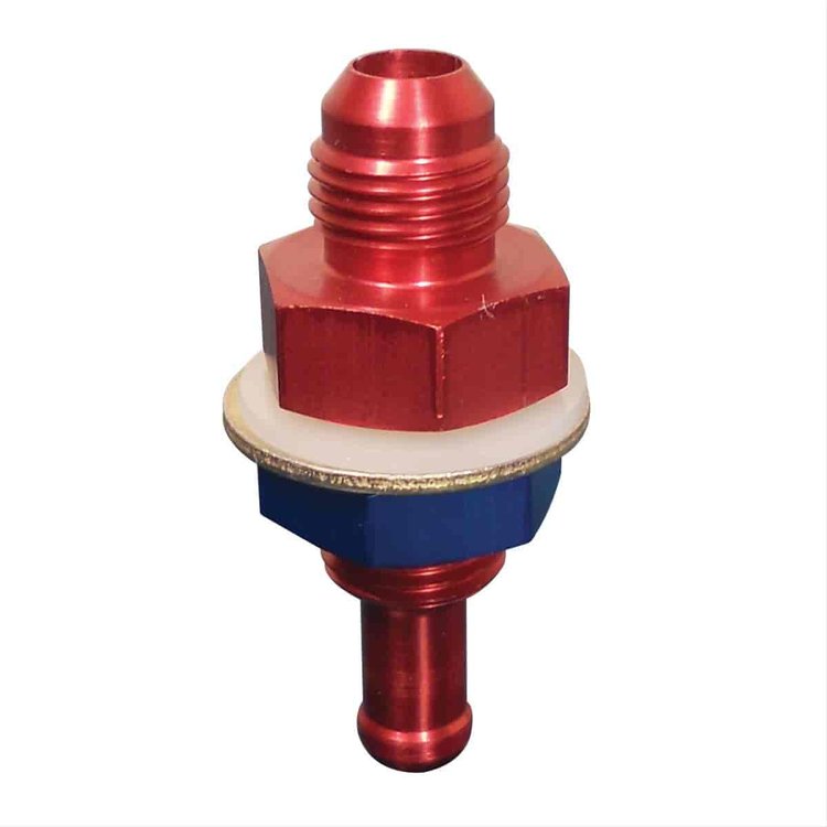 -6AN Bulkhead w/ 5/16 nipple