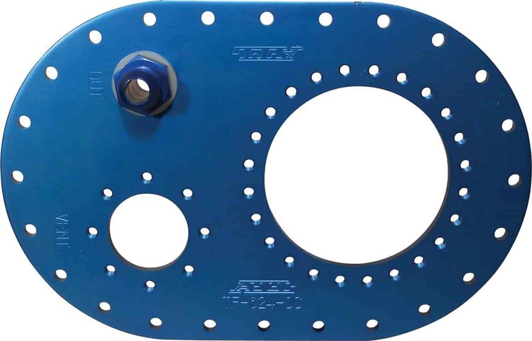 Quick Fill Plate NASCAR Flat w/7 5 deg offset bolt Pattern