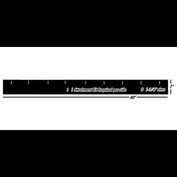 Seal Panels (Not an ABC Part Check Local Rules) 9 1-3/4" Adjustable Mounting Slots
