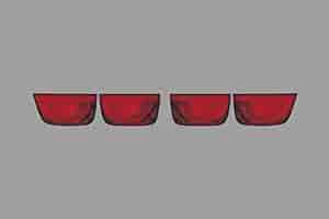 Muscle Car Camaro Taillights