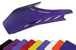 Dirt Oval Hood Scoop Chevron Blue