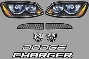 ABC MOPAR Graphics Charger Nose ID Kit
