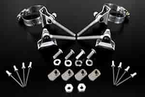 Rod End Assembly Kit Includes 2 Left Hand, 2 Right Hand Aluminum Threaded Rod Ends