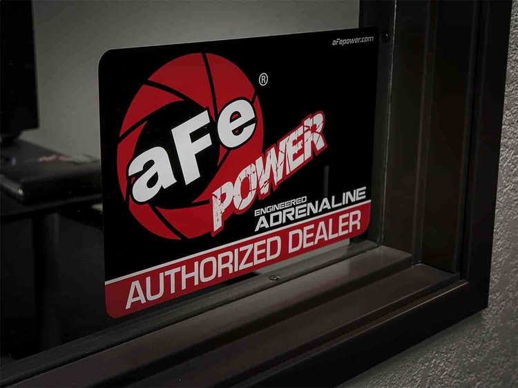 PRM Cling Window aFe Power Dealer Medium