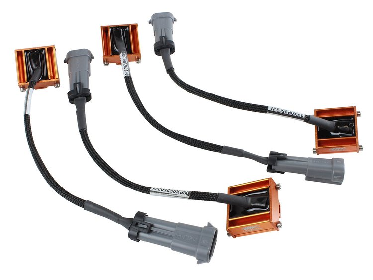 436-401001-N Suspension Logic Electronic Shock Modules w/Large Connector, 05-13 Chevy Corvette (C6), 09-15 Cadillac CTS