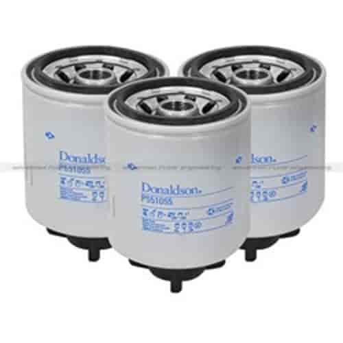 Fluid Filter FUEL Diesel Fuel System780 Donaldson P551055 3-Pk