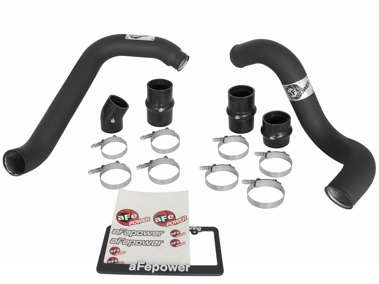 46-20102-1 BladeRunner GT Series Intercooler Kit w/ Tubes Black Ford Diesel Trucks 03-07 V8-6.0L (td)