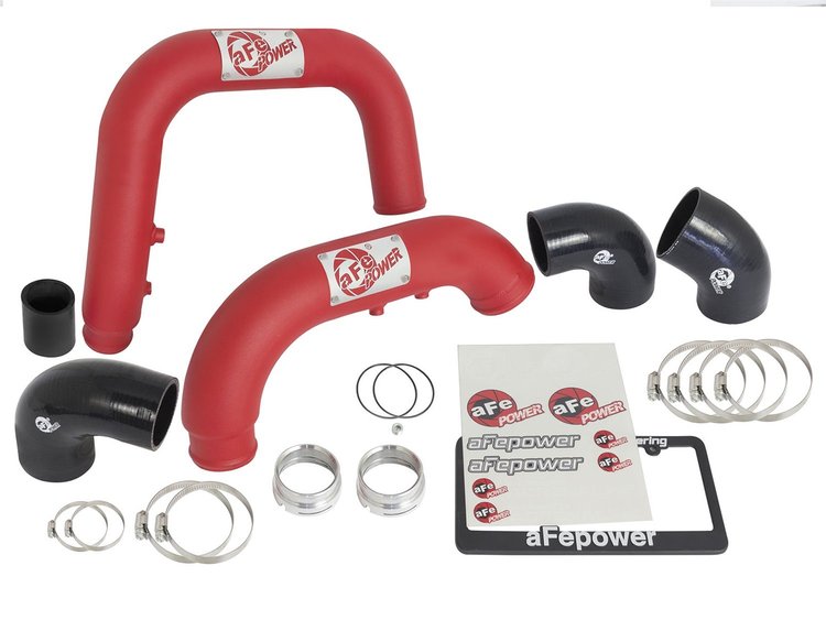 46-20264-R BladeRunner 2-1/2 IN & 3 IN Aluminum Hot and Cold Charge Pipe Kit Red GM Colorado/Canyon 16-20 L4-2.8L (td) LWN