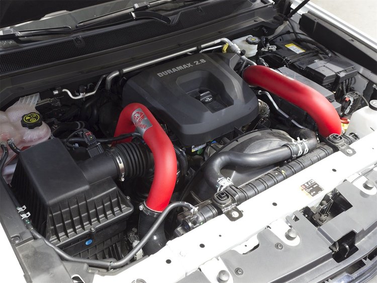 46-20268-B BladeRunner 2-1/2 IN Aluminum Hot Charge Pipe Black GM Colorado/Canyon 16-22 L4-2.8L (td) LWN