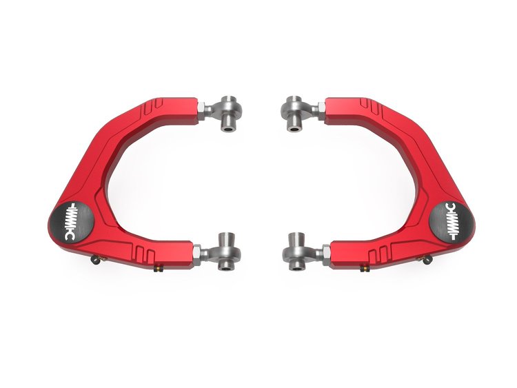 460-72T005-R Billet Uniball Upper Control Arm Kit Red Toyota Tundra 22-26 V6-3.4L (tt)