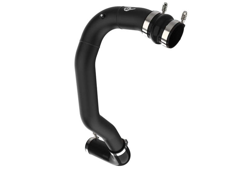 46-20079-B BladeRunner 3 IN Aluminum Hot Charge Pipe Black Ford Diesel Trucks 08-10 V8-6.4L (td)