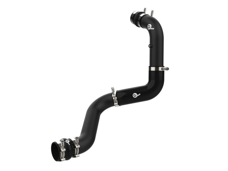 46-20448-B BladeRunner 3 IN Aluminum Hot Charge Pipe Black GM Diesel Trucks 20-25 V8-6.6L (td)