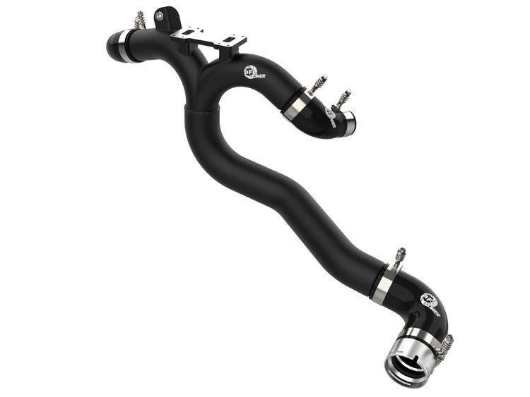 46-20508-B BladeRunner 3 IN Aluminum Hot Charge Pipe Black Kia Stinger 18-23 V6-3.3L (tt)