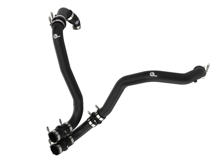46-20518-B BladeRunner 3 IN Aluminum Hot Charge Pipe Black Ford F-150/Raptor 21-25 V6-3.5L (tt)