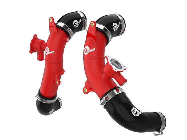 46-20558-R BladeRunner 2-1/2 IN Aluminum Hot Charge Pipe Red Toyota Land Cruiser (J300) 22-25 V6-3.4L (tt)