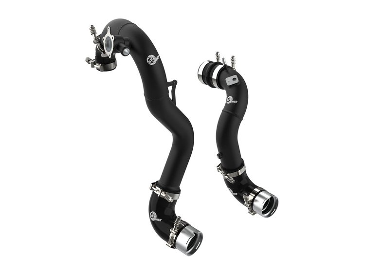 46-20574-B BladeRunner 3 IN Aluminum Hot and Cold Charge Pipe Kit Black Ford Bronco 21-25 L4-2.3L (t)