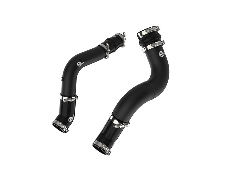 46-20614-B BladeRunner Aluminum Hot and Cold Charge Pipe Kit Black RAM Diesel Trucks 19-23 L6-6.7L (td)