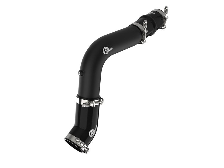46-20618-B BladeRunner 3 IN Aluminum Hot Charge Pipe Black RAM Diesel Trucks 19-23 L6-6.7L (td)
