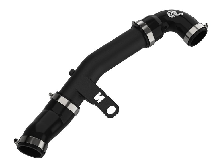 46-20646-B BladeRunner 2-1/2 IN Aluminum Hot Charge Pipe Black Hyundai Veloster N 19-22 L4-2.0L (t)