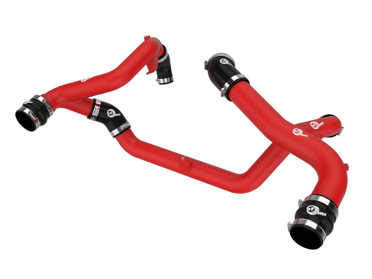 46-20674-R BladeRunner 2-1/4 IN to 2-3/4 IN Aluminum Hot Charge Pipe Black Ford Explorer ST 22-25 V6-3.0L (tt)