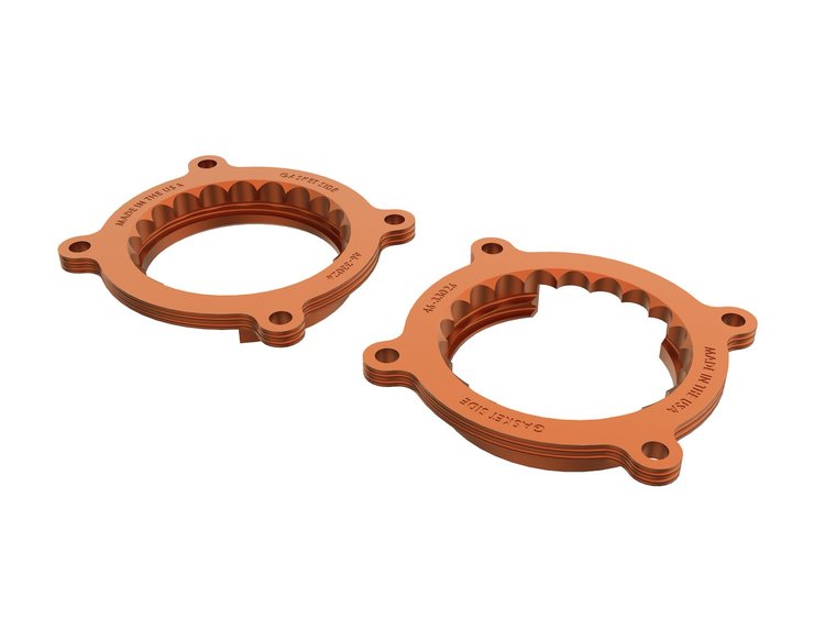 46-33026N Silver Bullet Throttle Body Spacer Kit Ford Mustang GT/Dark Horse 24-25 V8-5.0L