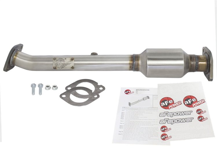 47-46103 aFe POWER Direct Fit 409 Stainless Steel Catalytic Converter Left-Rear Nissan Frontier 05-18/Pathfinder 05-12/Xterra 05