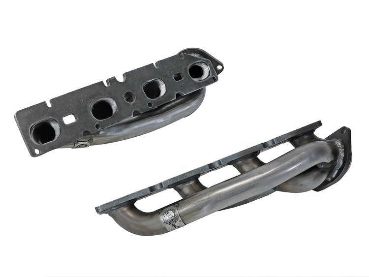 48-32023 Twisted Steel Short Tube Headers Fits Select RAM 1500 (DT) 5.7L HEMI, 304 Stainless Steel