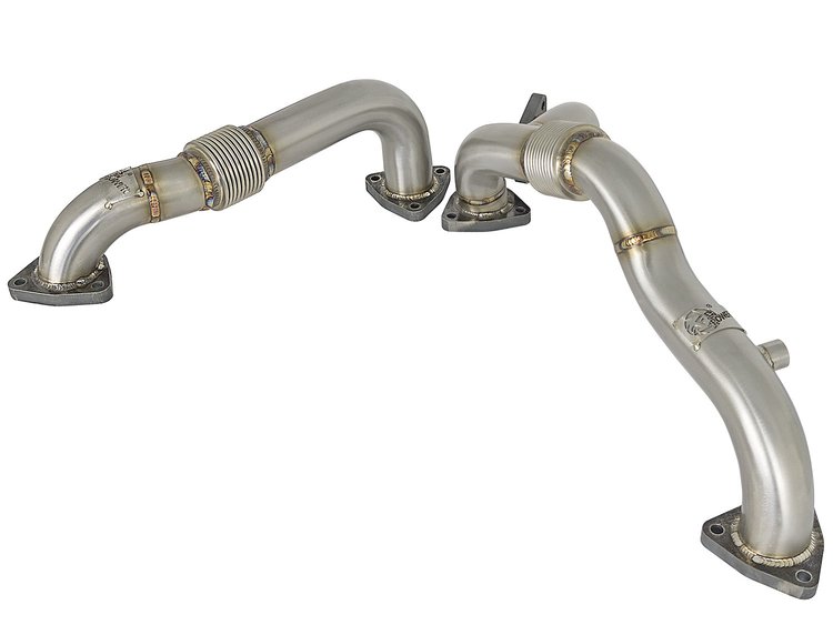 Twisted Steel Header Up-Pipe Ford Trucks 08-10 V8-6.4L td