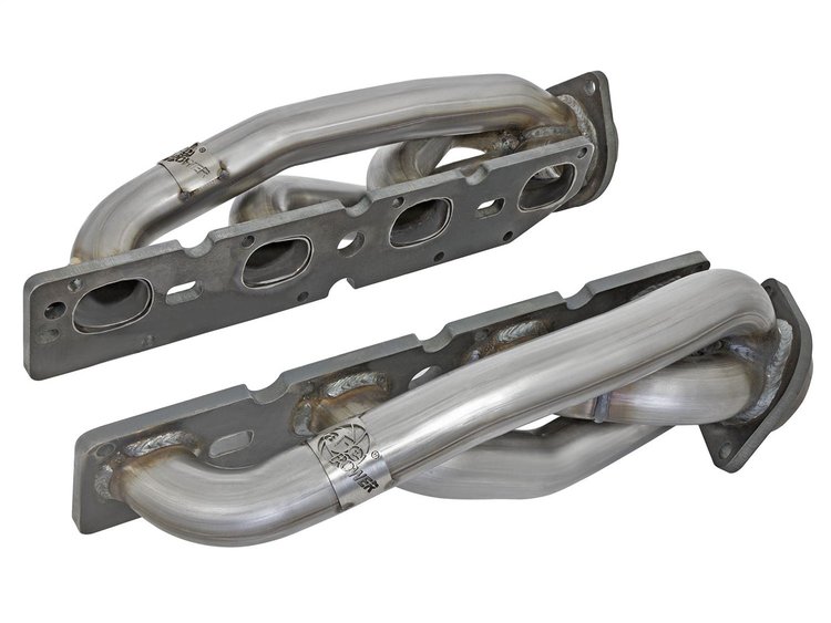 48-42001-1 Twisted Steel 409 Stainless Steel Short Tube Header Dodge/RAM 1500 09-18/RAM 1500 Classic 19-24 V8-5.7L HEMI