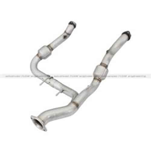 Twisted Steel Y-Pipe Exhaust System