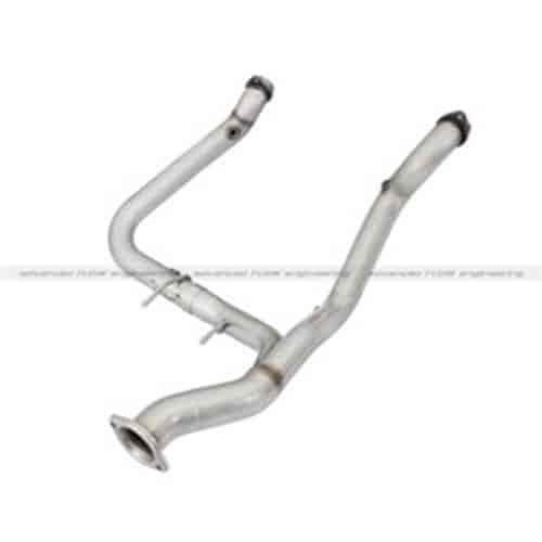 Twisted Steel Y-Pipe Exhaust System