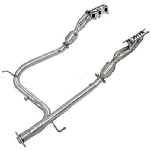 Twisted Steel Headers & Y-Pipe with Cats 2012-15 Toyota Tacoma JK V6 4.0L 2/4WD