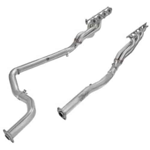 Twisted Steel Headers With Race Connection Pipes 2010-16 Toyota Tundra 5.7L V8