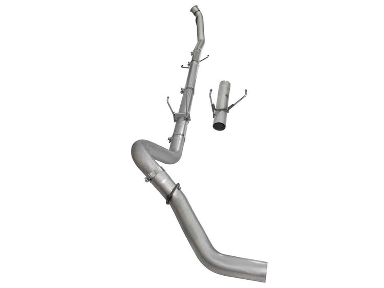 49-02054NM ATLAS 4 IN Aluminized Steel Turbo-Back Exhaust System w/o Muffler
