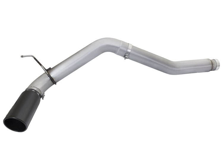 49-06112-B ATLAS 5 IN Aluminized Steel DPF-Back Exhaust System w/Black Tip Nissan Titan XD 16-19 V8-5.0L (td)