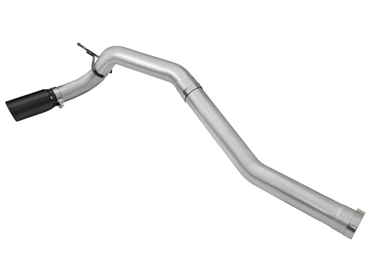 49-06113-B ATLAS 4 IN Aluminized Steel DPF-Back Exhaust System w/Black Tip Nissan Titan XD 16-19 V8-5.0L (td)