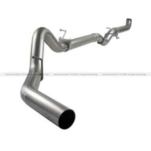 LARGE Bore HD Turbo-Back SS-409 System Incl. Clamps/Sectional Tubing Muffler Not Included 409 Stainless Steel Off-Road Only