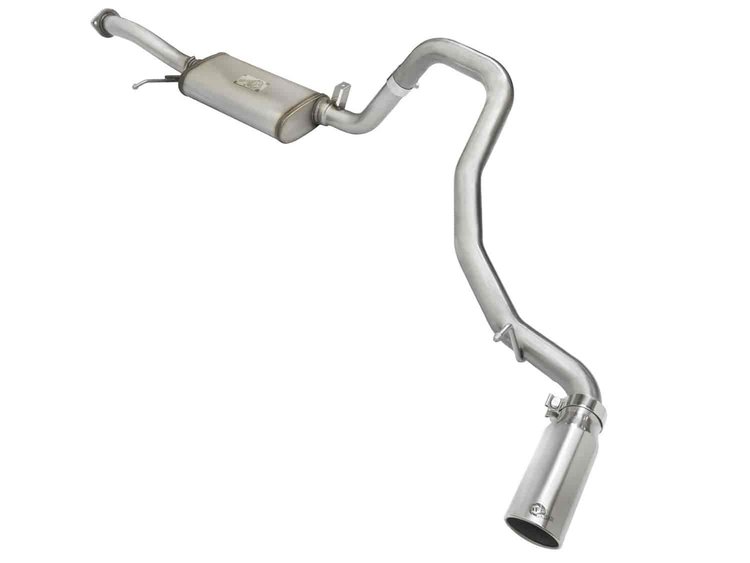 49-36115-P MACH Force-Xp 2-1/2in 304 Stainless Steel Cat-Back Exhaust System w/Polished Tip Nissan Patrol (Y61) 01-19 L6-4.8L