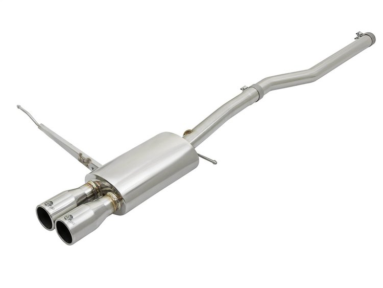 49-36331-P MACH Force-Xp Stainless Steel Cat-Back Exhaust System w/ Polished Tip MINI Cooper S (F56/57) 15-24 L4-2.0L (t) B46