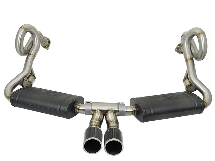 MACH Force-Xp 2in to 2-1/2in Stainless Steel Cat-Back ExhaUSAt System Porsche Cayman S/Boxster S 981