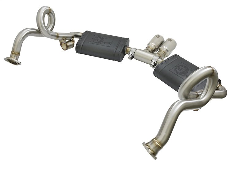 MACH Force-Xp 2in to 2-1/2in Stainless Steel Cat-Back ExhaUSAt System Porsche Cayman S/Boxster S 981