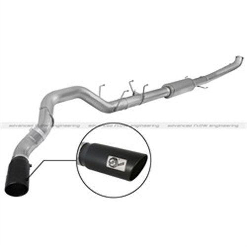 Exhaust 5in TB Dodge Dsl Trucks 13-15 L6-6.7L Blk Tip